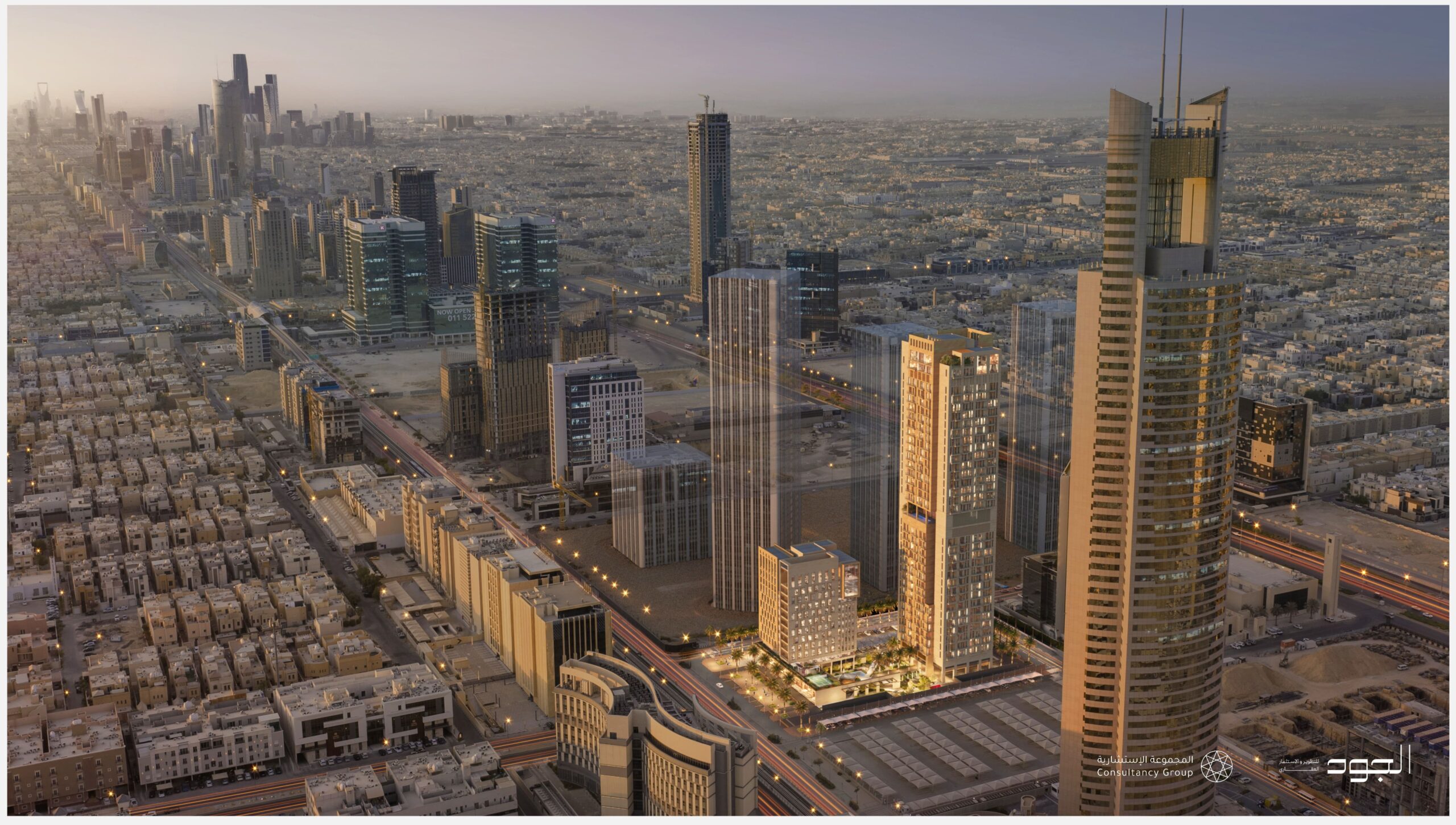 عنوان قوي على شارع العليا يعزز حضور شركتك وصورتها، مع 98 مكتبًا بمقاسات مختلفة تناسب مختلف الأنشطة